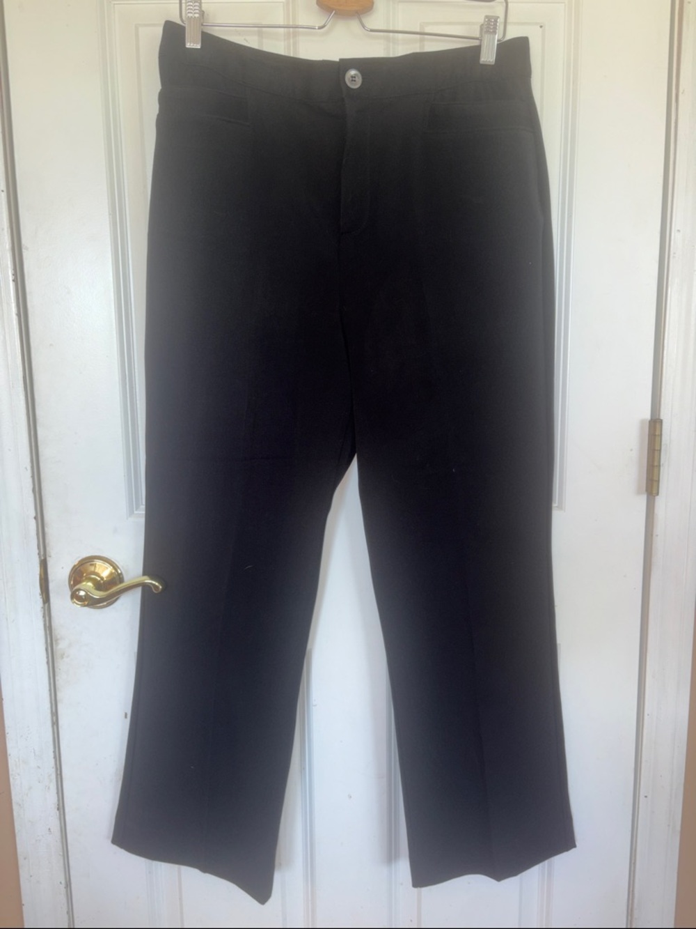 Christopher & Banks Black Straight-Leg Dress Pants